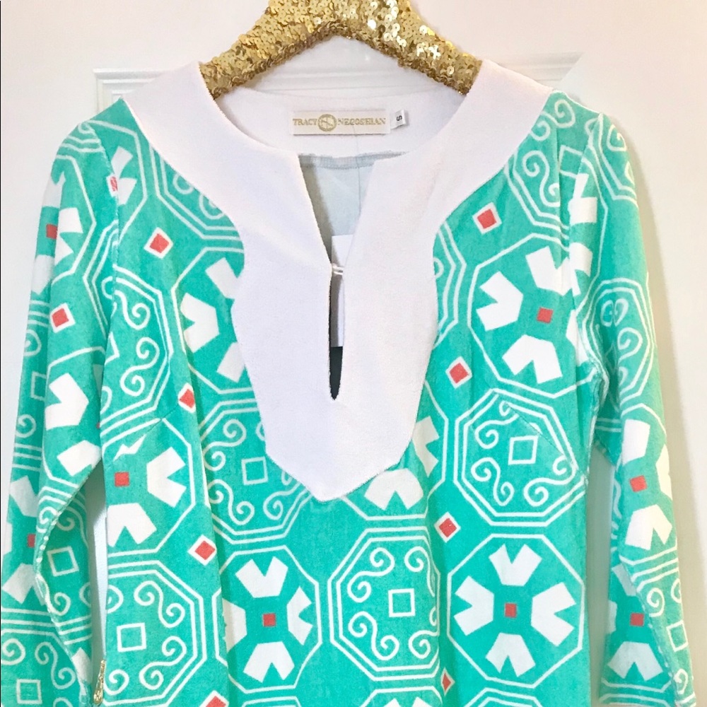 Tracy Negoshian Jordann terrycloth coverup